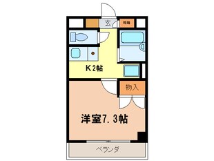 パ－クハウス中京の物件間取画像